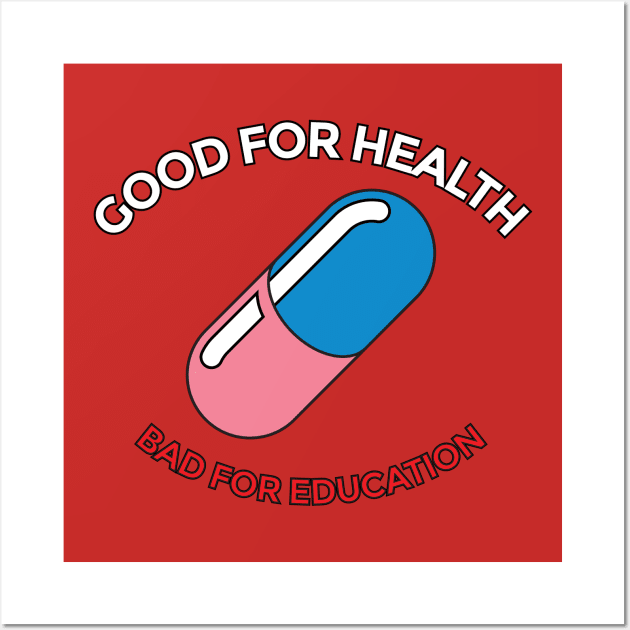 Akira good for health bad for education jacket top